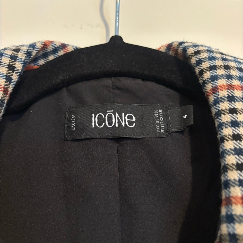 Simons Checkered Blazer - Picture 3 of 3